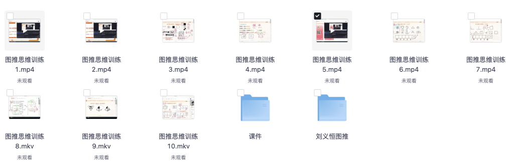 图片[1]|图形推理刘义恒大神视频课｜图形思维训练1-10节＋配套课件全解版