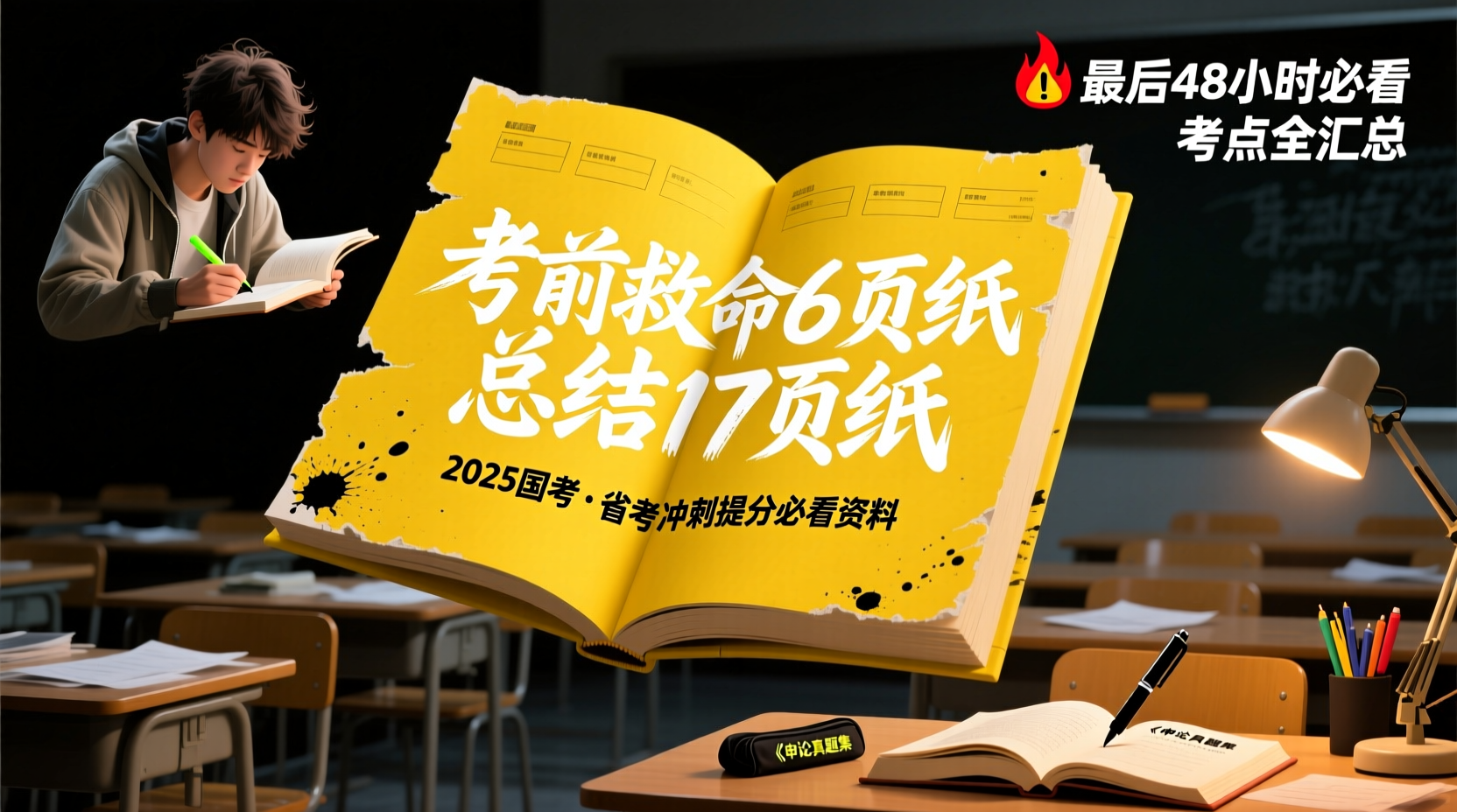 2025年考公考前救命6页纸总结17页纸（国考省考适用）2025国考省考考前救命6页纸总结｜资料分析高照版17页纸冲刺资料下载
