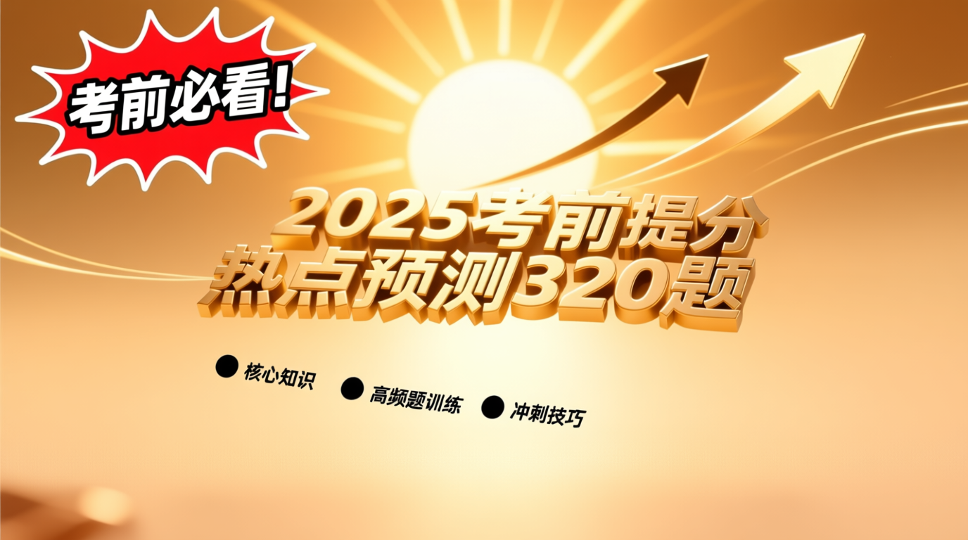 2025国考考前时事热点预测320题：高效复习，冲刺高分2025国考考前时事热点预测320题 | 高效复习冲刺高分